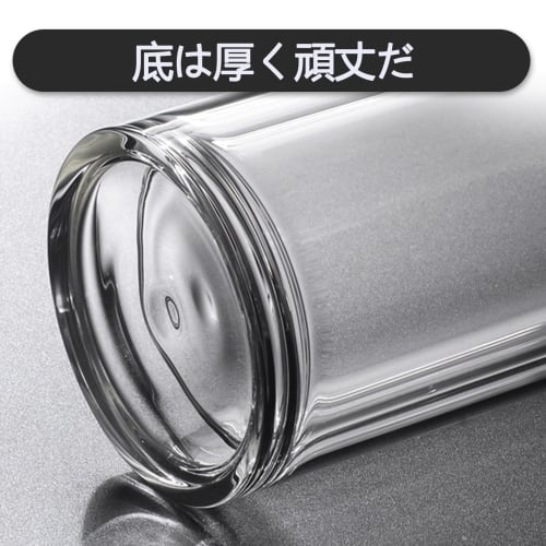 GrnArt Large Capacity Double-Layered Water Bottle, Insulated for Cold and Hot Drinks, Tea Bacteria-Free, Sealed, Heat-Resistant Glass, Double-Layered