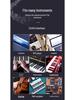 OneOdio DJ Monitoring Over-Ear Wired Headphones with Microphone and Mixer for Studio Recording