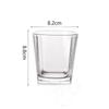 Thickened Glass Cup Household Milk Tea Juice Cups Transparent Water Bottle Party Elegant Cocktail Glass Suitable for Gift Giving
