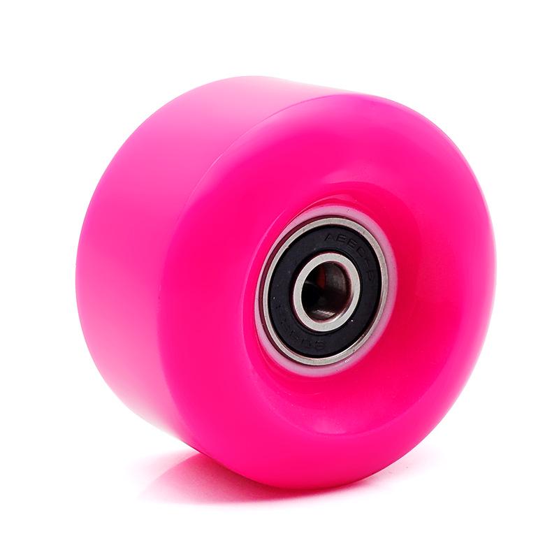 In Stock Double Row Roller Skates with PU Wheels – Non-Luminous Four-Wheel Skates