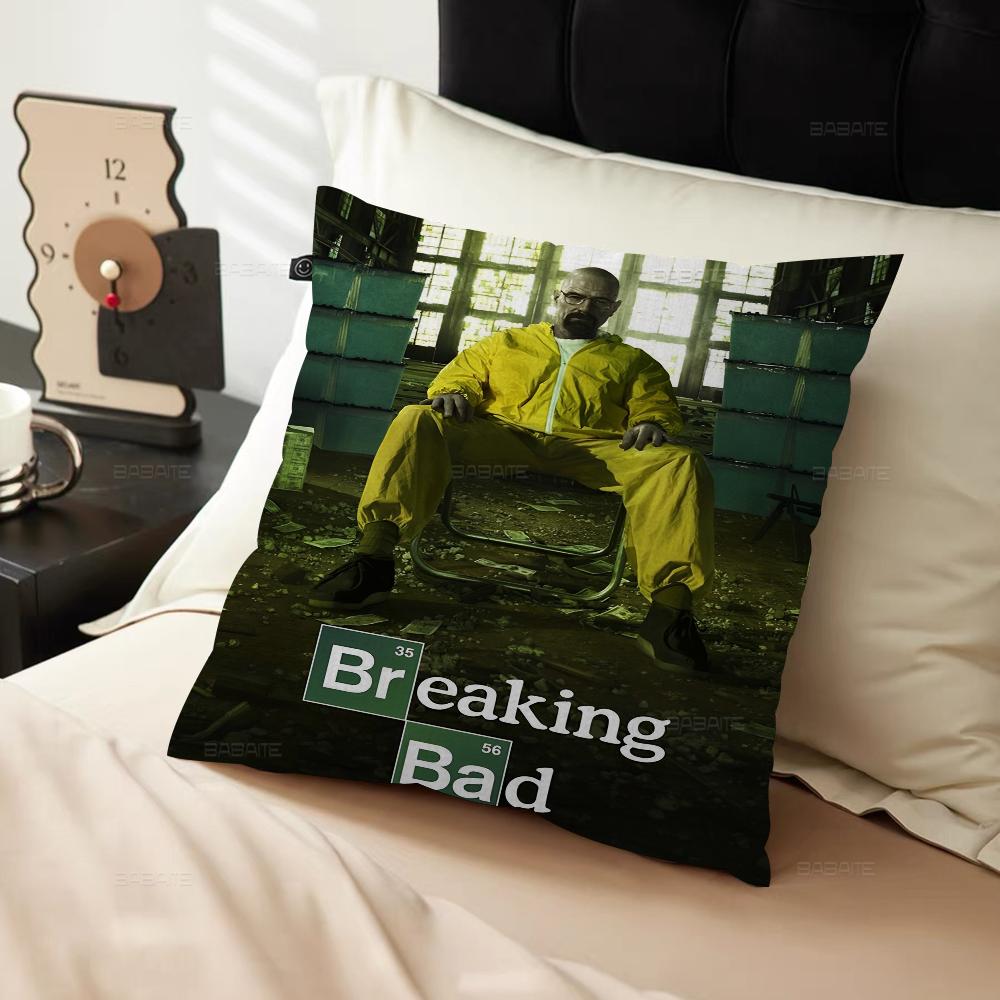 TV Show B-Break Ing B-bad Pillowcase Toon Gift Cushion Cover Bedroom Home Sofa Chair Seat Decor Pillow Case