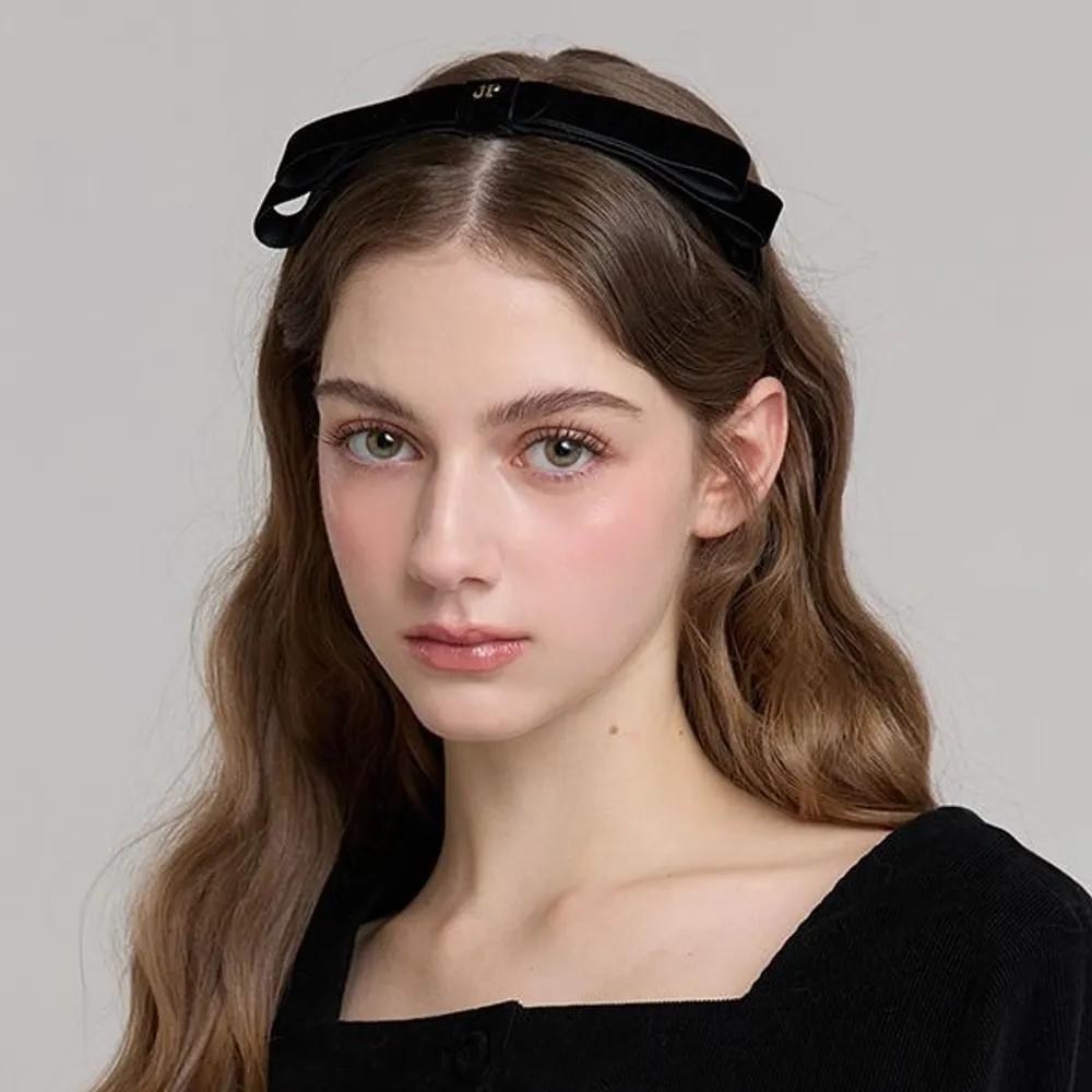 Dion Ribbon Hairband JP-24-475HB black