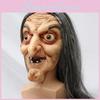 Latex Witch Face Mask Halloween Party Horror Costume Accessory And Decor Prop