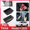 Autoaufkleber 2025 HEISS Für Model Y Juniper 2021-2025 Unter Sitz-Aufbewahrungsbox Fahrer- und Beifahrer-Stil TPE Aufbewahrung Modifiziert