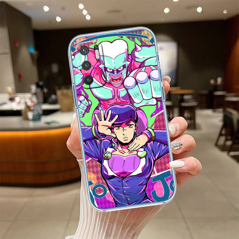 JoJo's Bizarre Adventure Case for Motorola E7 E22 E20 E13 E15 E22S E30 E40 G10 G20 G04 G22 G23 G05 G75 G35 G55 G6 G7 G8 G9 Plus Power Play