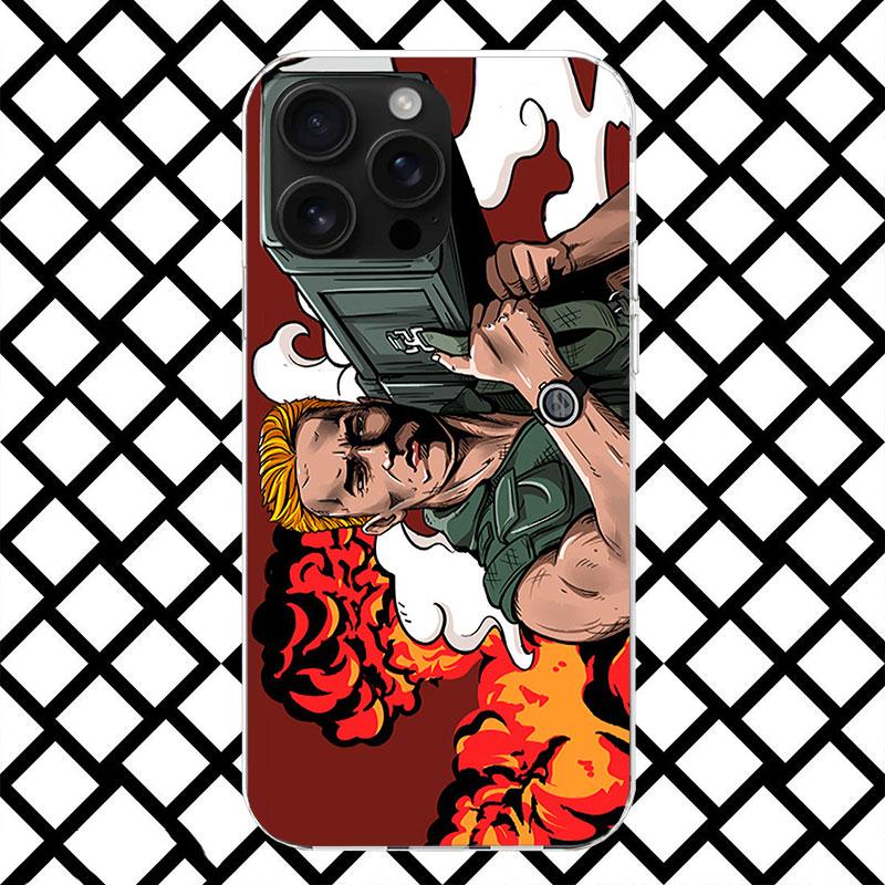 Arnold Schwarzenegger Terminator Pouzdro na telefon pro iPhone 17 Air 16 16E 15 14 Plus 13 Mini 12 11 Pro Max 7 8 + SE 2020 Měkký kryt F