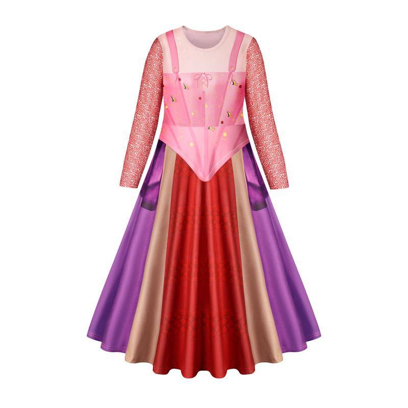 Sarah Hocus Pocus Sanderson Winifred Mary Cosplay Costume Set Carnival Halloween