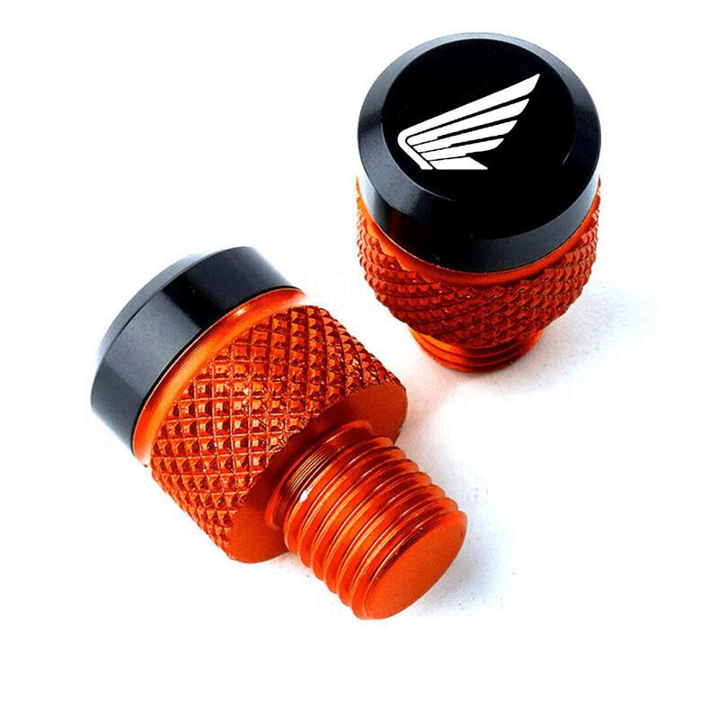 Motorcycle Mirror Hole Plug Screw Bolts For HONDA Hornet NT1100 CBR650R CBR400R CB500 Shadow PCX VFR750 XADV Forza 750 Monkey