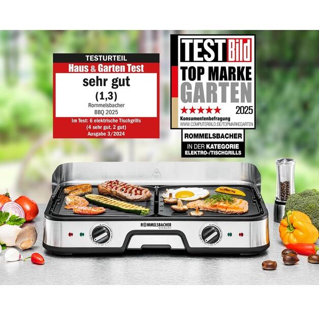 Электрический гриль Rommelsbacher BBQ 2025