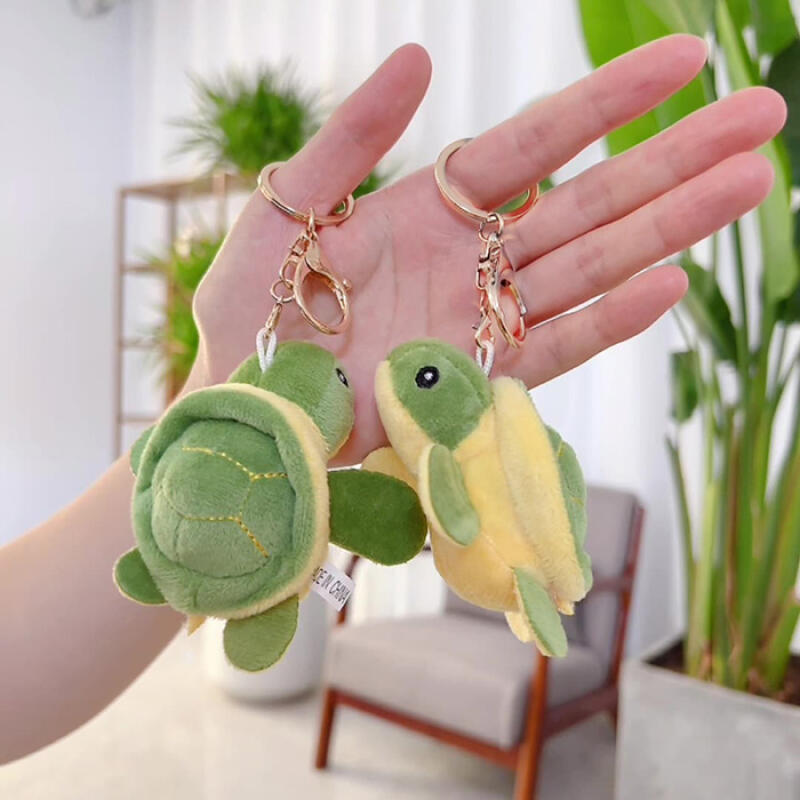 Glücksschildkröte Schlüsselanhänger Puppe Tasche Schlüsselring Schlüsselhalter