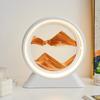 Sandscape Moving Sand Art Picture Quicksand Table Lamp Liquid Hourglass Sand Painting Flowing Sand Bedroom Light Home Decor Gift