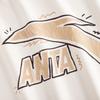 Anta American Retro Graffiti Logo Print Trendy Fashion Casual Versatile Sports Comfortable Breathable Loose Knit Pullover Sweatshirt 972638701-1