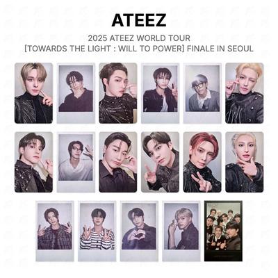 2025 ATEEZ WORLD TOUR [TOWARDS THE LIGHT : WILL TO POWER] FINALE IN SEOUL [PLAYCODE] Official Photocard