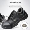 Bozong Men's Steel Toe Safety Work Shoes