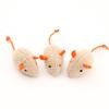 Yousheng Plush Catnip Mice Toy Small Interactive Stuffed Mouse Realistic Faux Fur Cat Mice Toy for Indoor Cats Kitten Play