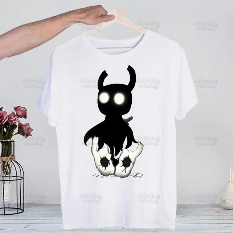 Hollow Knight Game Shirt Novelty  Vintage Crew Hollow Crew Team Neck  Unisex's T-Shirt Wo Unisex Top Tee Gift Streetwear Shirt