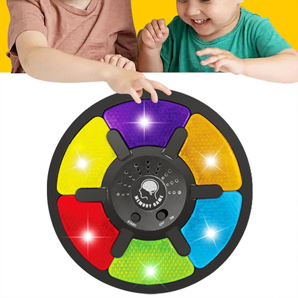 ABS Glow In Dark With Electronic Memorizing Game Exciting Memory Challenge Toy For All Ages