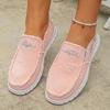 Women' Lightweight Breathable Slip-On Loafers - Low-Top Sneakers Suitable for Casual Wear, /Outdoor Walking Shoes, Women Shoes