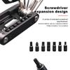 Bicycle Multifunction Tool Set Hex Screwdriver Chain Cutter Kit Folding Tire Repair Multitool MTB Road Bike Repair Accessories