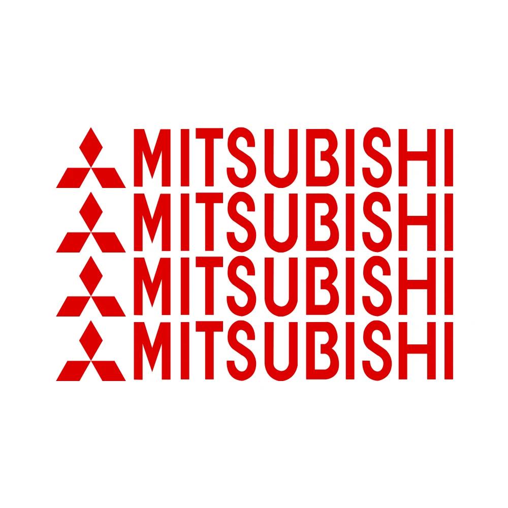 Universal Car Body Side Mirror Door Handle Styling Stickers for Mitsubishi Triton L200 Pajero Sport Exterior Decals BL4