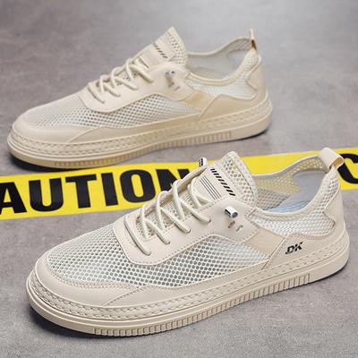 Pantofi de vară pentru bărbați, din plasă subțire respirabilă, pantofi sport moi pentru studenți, pantofi sport casual pentru bărbați, din plasă, confortabili, cu design gol