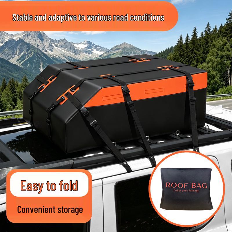 2026 Universal Car Roof Bag - Model B, Thickened for Sedans, SUVs, Off-Road; Ideal for Self-Driving Storage & Travel