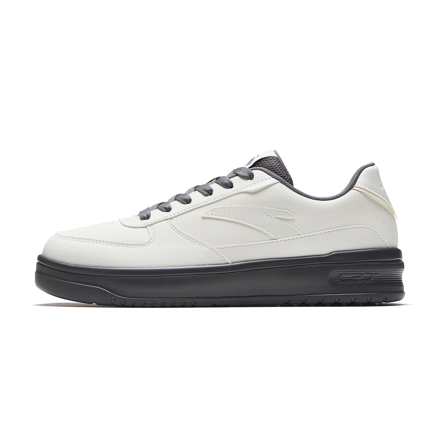 

Anta Skateboard Shoes Men s White Steel Gray 912628002-8 40.5