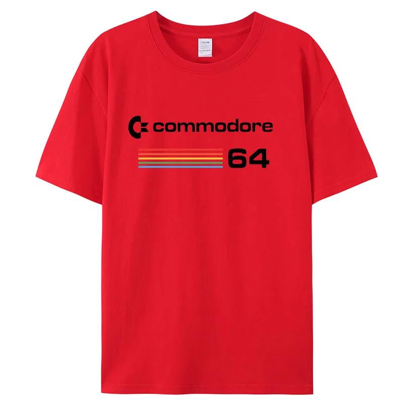 Commodore 64 Summer Fashion High Quality 100 Cotton Breathable and Comfortable TShirt Mens Tops Casual Fashion Street Wear
