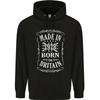 Born In Britain 47th Birthday Made 1978 Hoodie