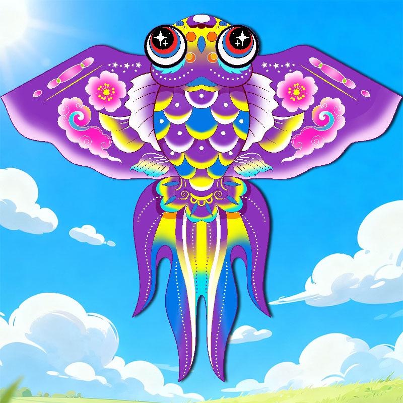 Weifang Colorful Goldfish Koi Kite: Children s Cartoon Animal Kite