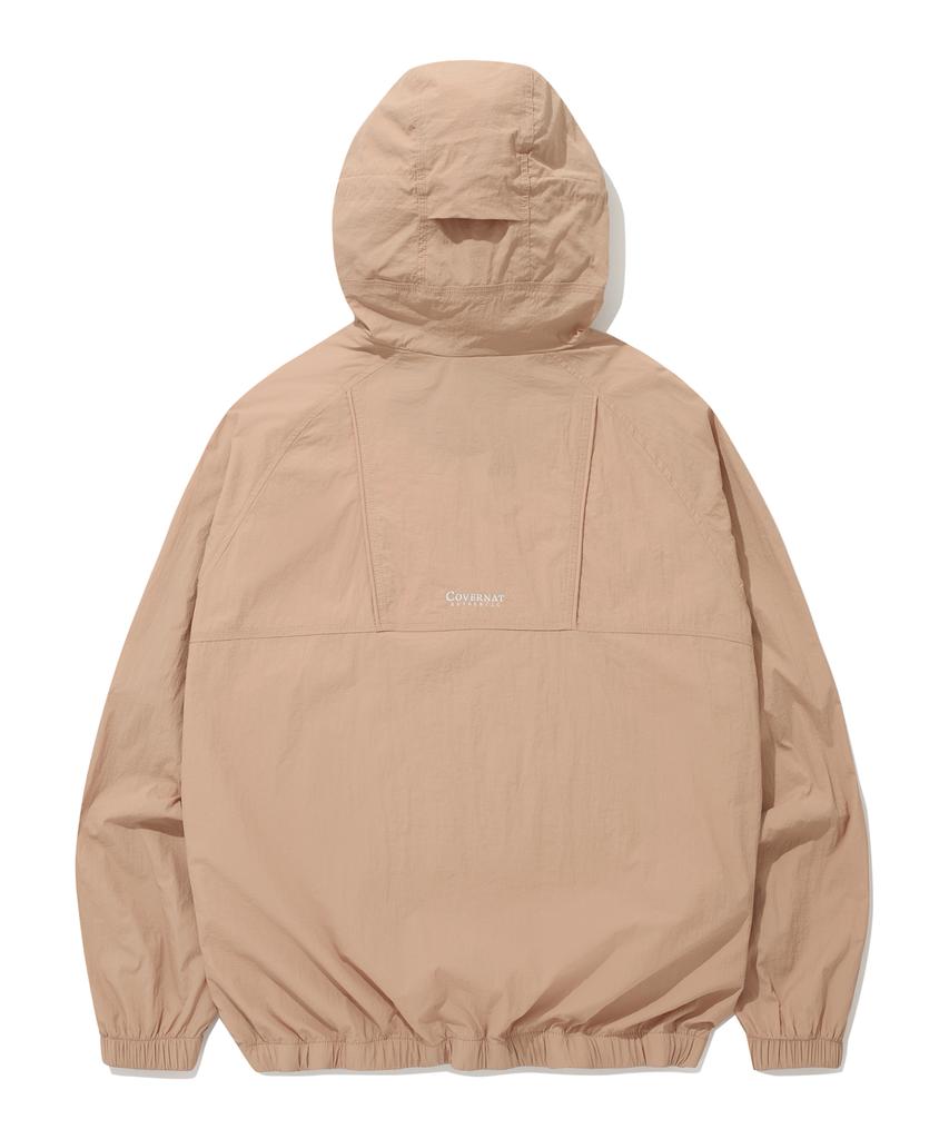 COVERNAT Comfy Nylon Windbreaker Jumper Salmon
