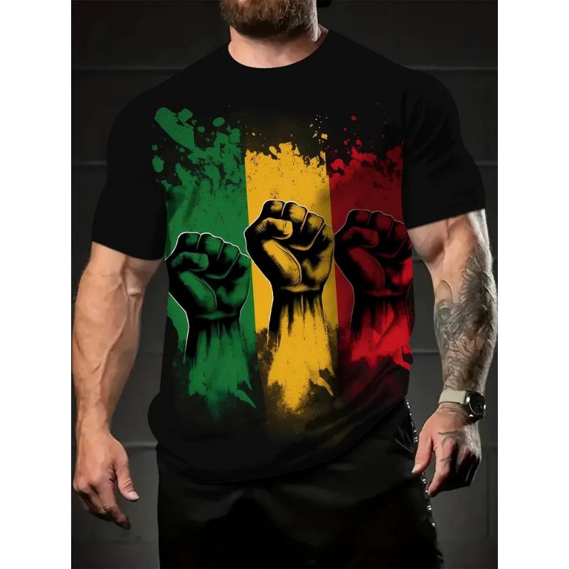 Fashion Men s Crew Neck Short Sleeve 3D Football Color Printing Football Short Sleeve Crew Neck T-Shirt XS