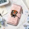 Cyber Tiger Pattern Long Wallet Forever Style Fashion Purse for Daily Use