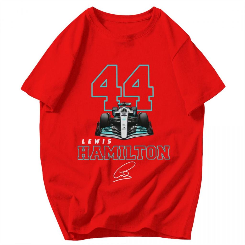 Men T Shirt Lewis Hamilton 44 Racing Unique Y2K Graphic Tees Unisex Tops T Shirts