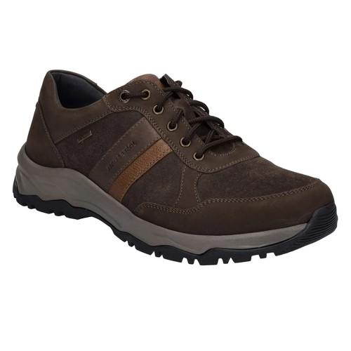 Josef Seibel Mens Leroy 56 Leather Trainers cm colore blu scuro