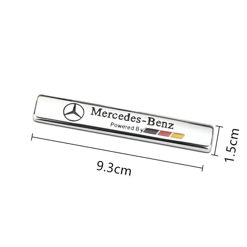 GLC GLB 3D Metal Badge Car Styling Stickers Decal Car Accessories For Mercedes Benz AMG W203 W206 W220 W205 W211 W212 W201 W210