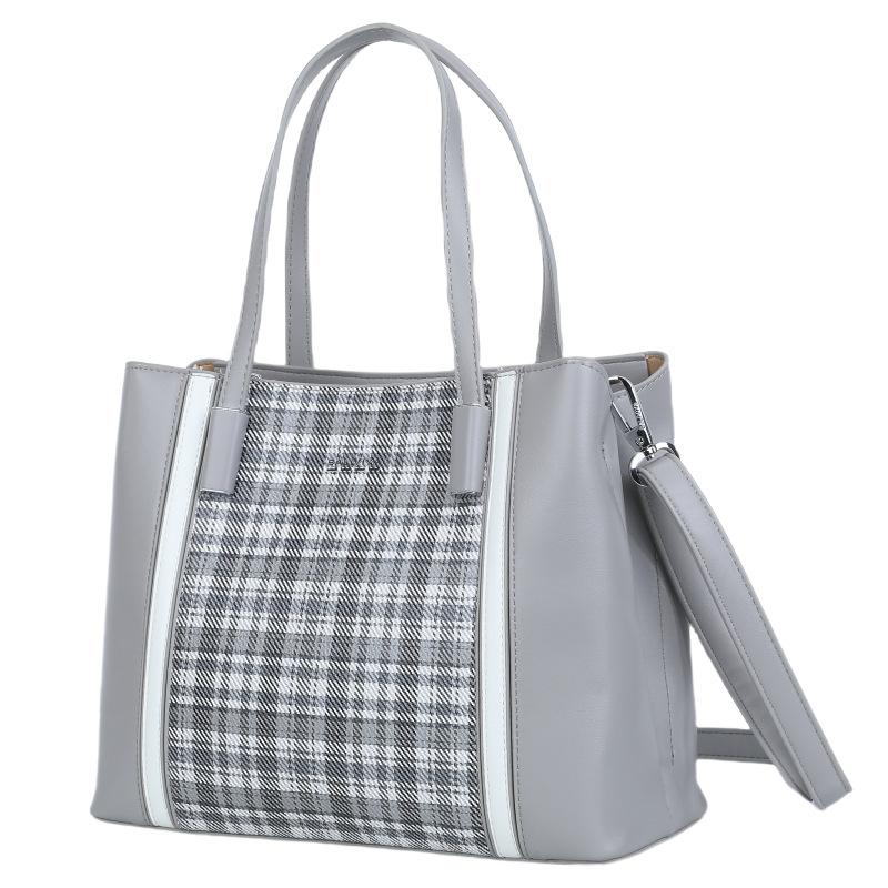 

Женская сумка подмышку нового стиля, сумка через плечо, сумочка 29,5 x 12,5 x 23,5 см 29.5 x 12.5 x 23.5 cm серый