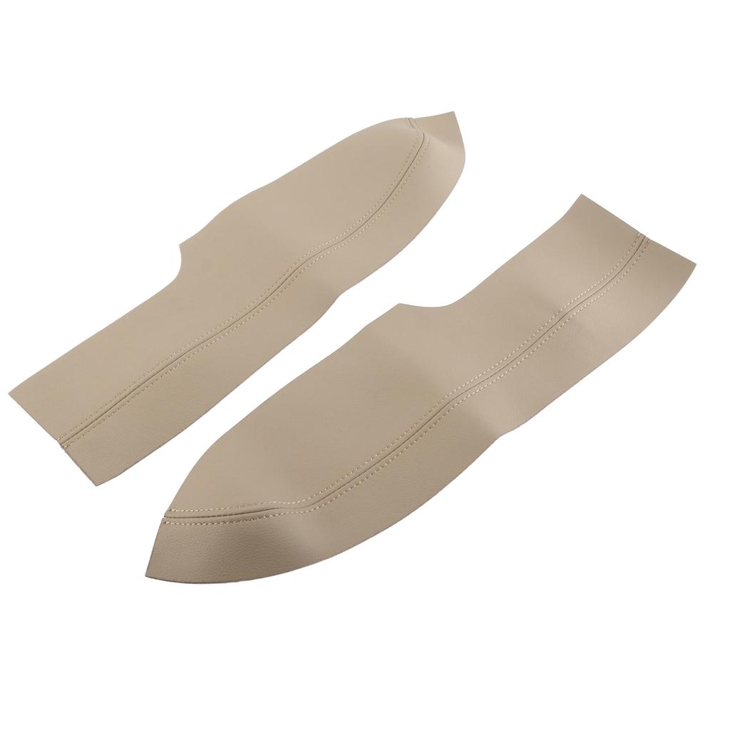 2 Teile/satz Mikrofaser Leder Front Tür Panel Armlehne Abdeckung Protector Kratzfest Ersatz für