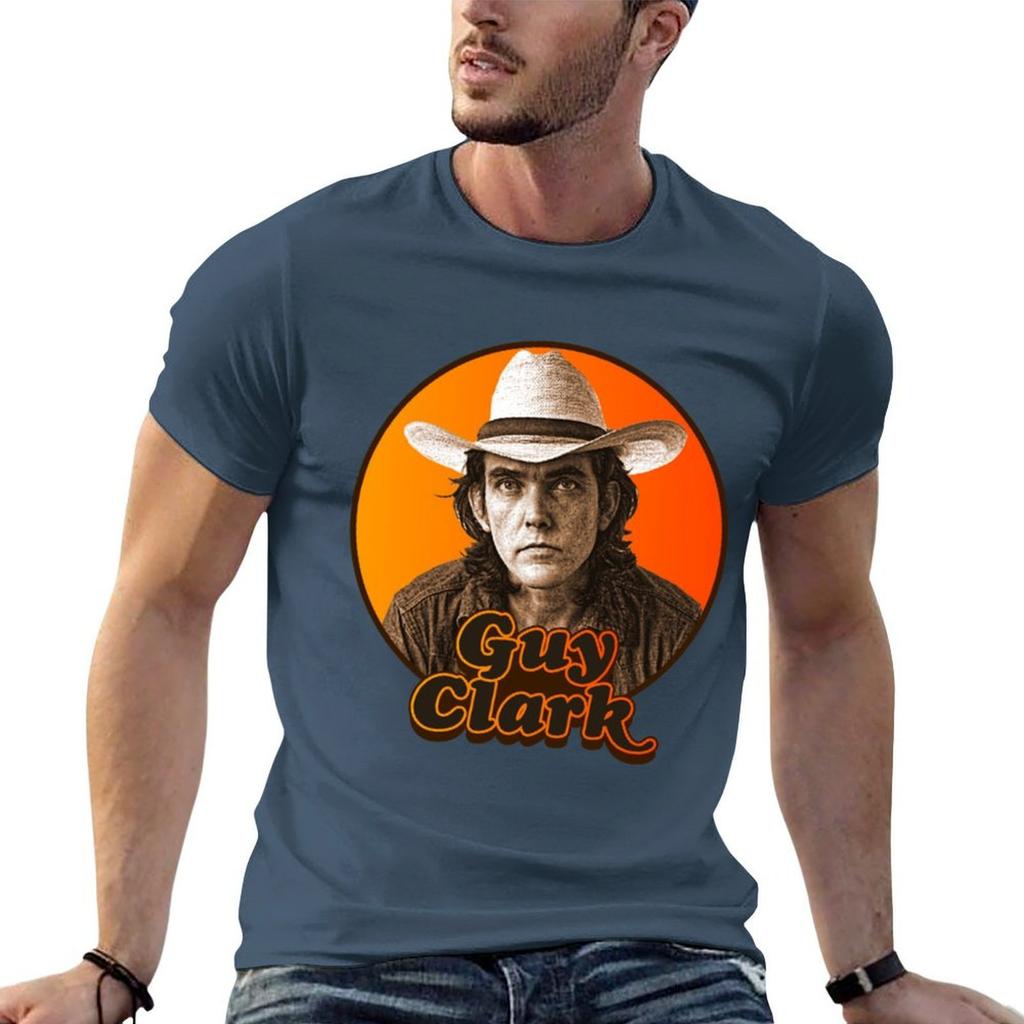 Guy Clark T-Shirt printed t shirts for man funny t shirts dark humor men t shirt cotton 100% T-Shirt