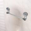 Easy Installation Adjustable Towel Holder Multi-Functional Rack Stainless Steel Accents Strong Suction Power Towel Holder