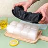 4/6/8/Grid Big Ice Tray Mold Box Large Food Grade Silicone Ice Cube Square Tray Mold Diy Bar Pub Wine Ice Blocks Maker Model