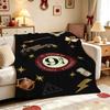 Hogwarts Magical Adventure Theme Printed Blanket Thick Warm Throw Blanket For Living Room Bedroom Study Home Decor Christmas Gift
