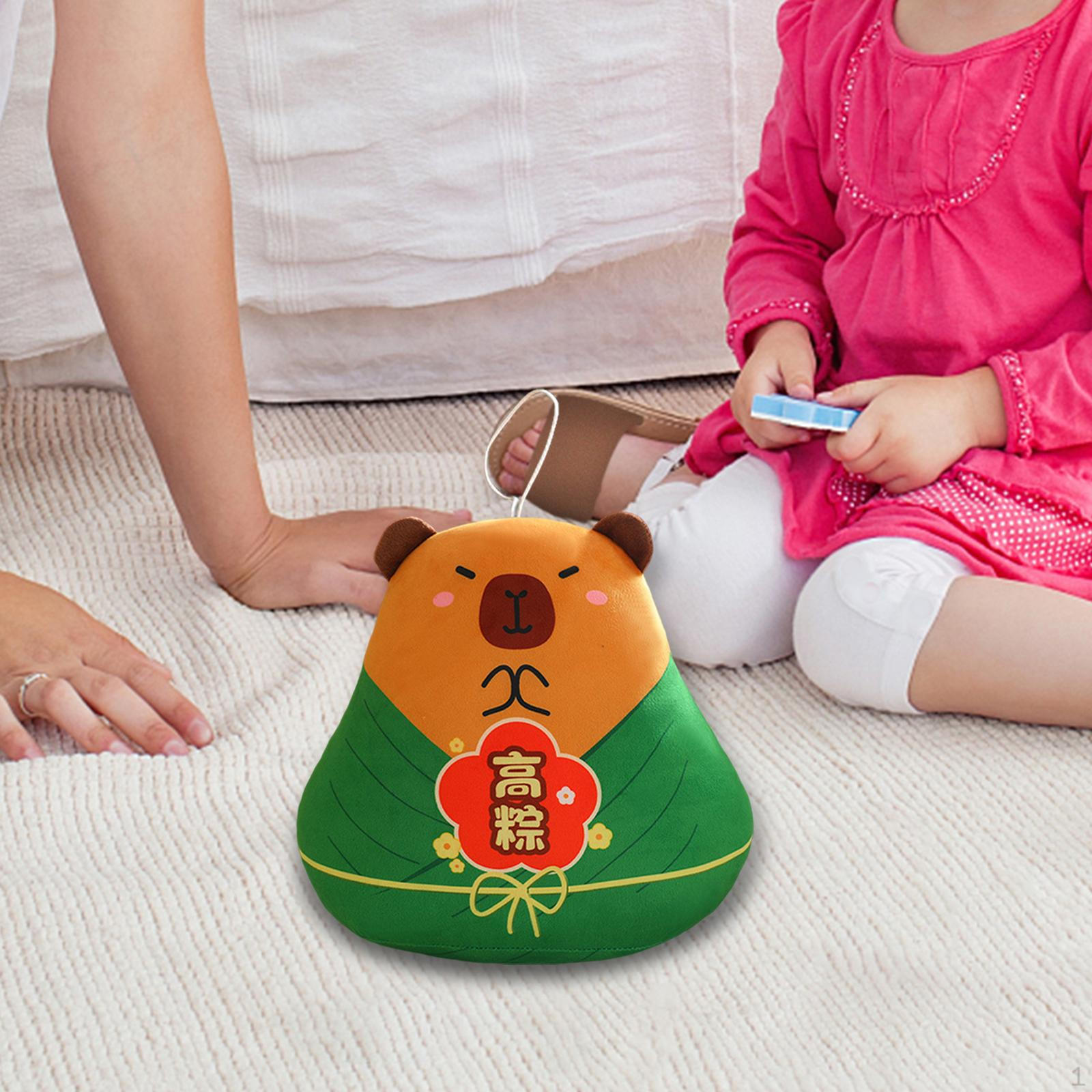 

Capybara Plush Toy Soft Collectible Kids Room Decor Simulation Stuffed Animal for Boys Girls Adults 15cm Gaozong