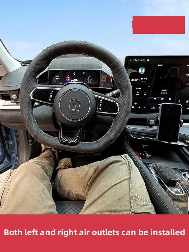 Pro ZEEKR 001 2025 2025 2025 Držák na telefon do auta Magnetická bezdrátová nabíječka Speciální držák na mobilní telefon Pevná základna stojánku