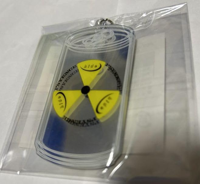 hide X JAPAN Memorial PSYCHOVISION hide MUSEUM Since 2000 Merchandise Mirror Acrylic Keychain D:PSYENCE Science