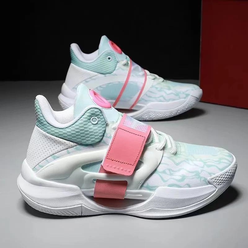 Basketbalové boty Prodyšné Pohodlné Sportovní boty Tréninkové Atletické Basketbalové Tenisky Pánské Pár Sportovní boty Dámské