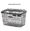 Heavy-Duty Enlarged Rear & Front Bicycle Carrier Basket