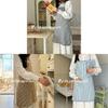 Cotton Towel Apron With Striped Pattern For Caf Cooking And Art Studio Use