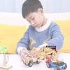 Kids Diy Mechanical Dinosaur Science Experiment Stem Education Assembly Model Kit Wooden Material