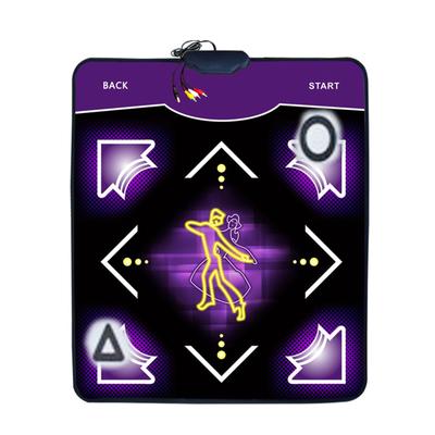 Tapis de Danse Sans Fil Fitness Machine de Jeu Pad pour TV Usage Domestique Course à Pied Détection 3D Console de Jeu Joueur Unique/Double PC Perte de Poids